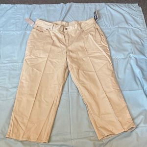 Riveted By Lee Khaki Capri Size 20W medium